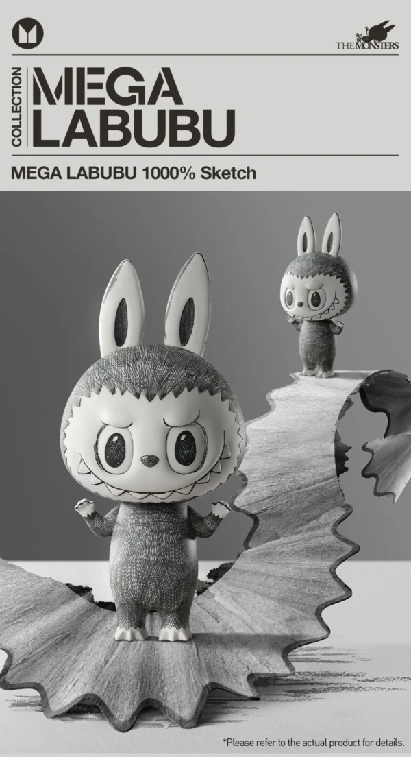 Labubu Mega Labubu 1000% Sketch 11