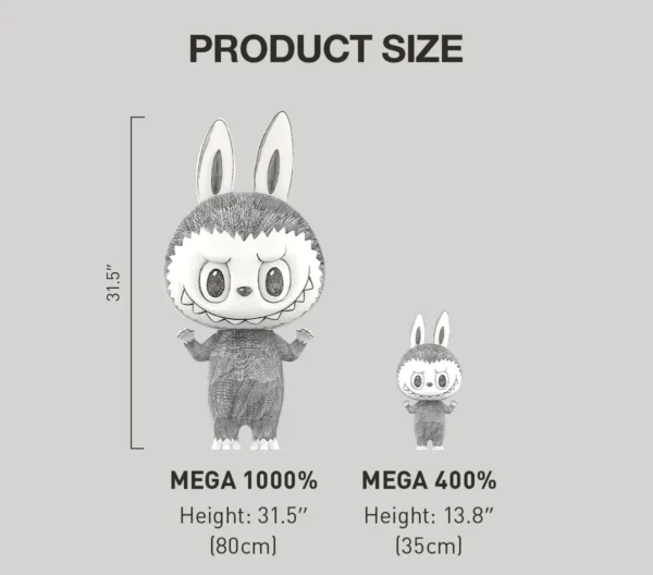 Labubu Mega Labubu 1000% Sketch 7
