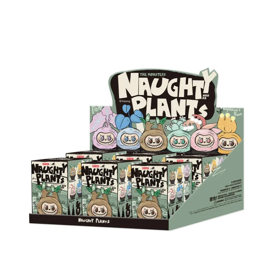 Labubu The Monsters Naughty Plants Vinyl Face Whole Blind Box