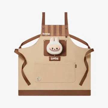 POP BEAN Coffee Factory Series LABUBU Apron