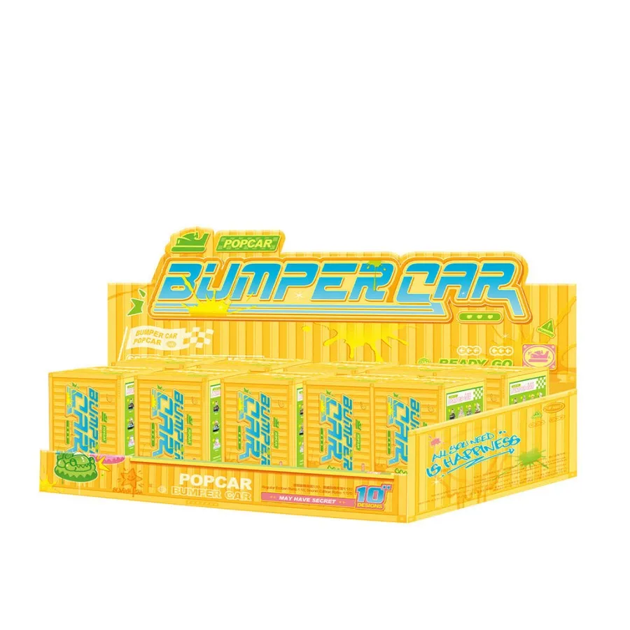 Popmart Car Series Bumper Cars Whole Set Blind Box