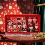 Popmart Christmas Display Case The Monsters Let’s Go With String Lights 3