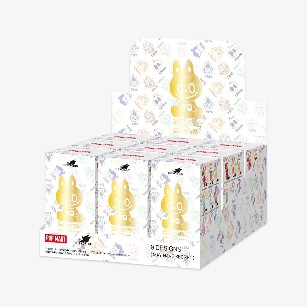THE MONSTERS 10th Anniversary Whole Set Series Figures