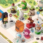 THE MONSTERS Almost Hidden Series Figures Singe Blind Box 1