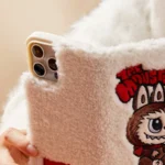 THE MONSTERS Classic Series Flip Design Plush Iphone Case 3
