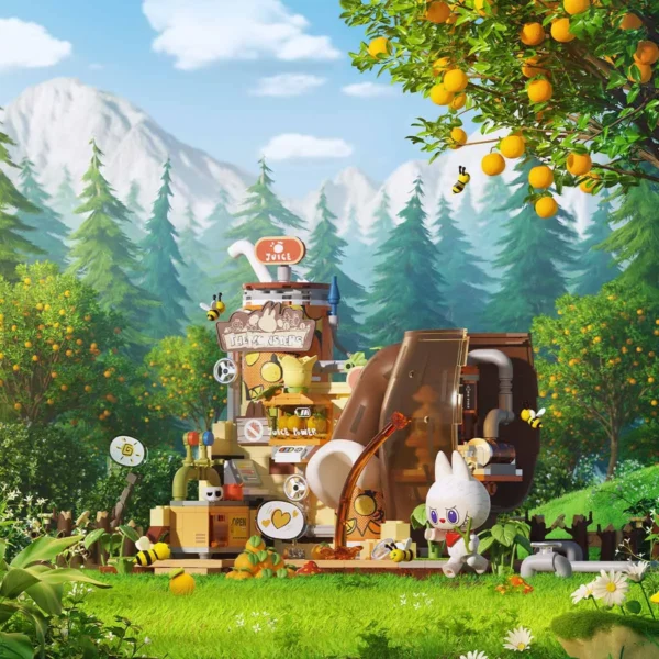 THE MONSTERS Forest Secret Base Juice Maker Series Blocks 1