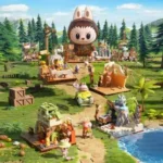 THE MONSTERS Forest Secret Base Seaside Prizes Series Blocks 3