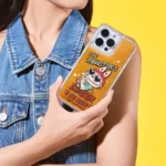THE MONSTERS Labubu Drunk in Sea Series iPhone Case 1