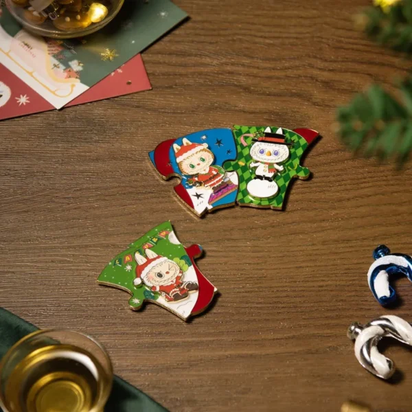 THE MONSTERS Let’s Christmas Series Refrigerator Magnet Blind Box 4