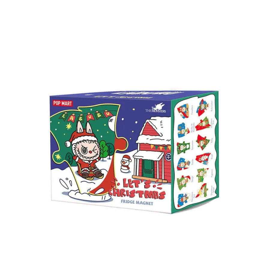 THE MONSTERS Let's Christmas Series Magnet 12pcs Blind Box