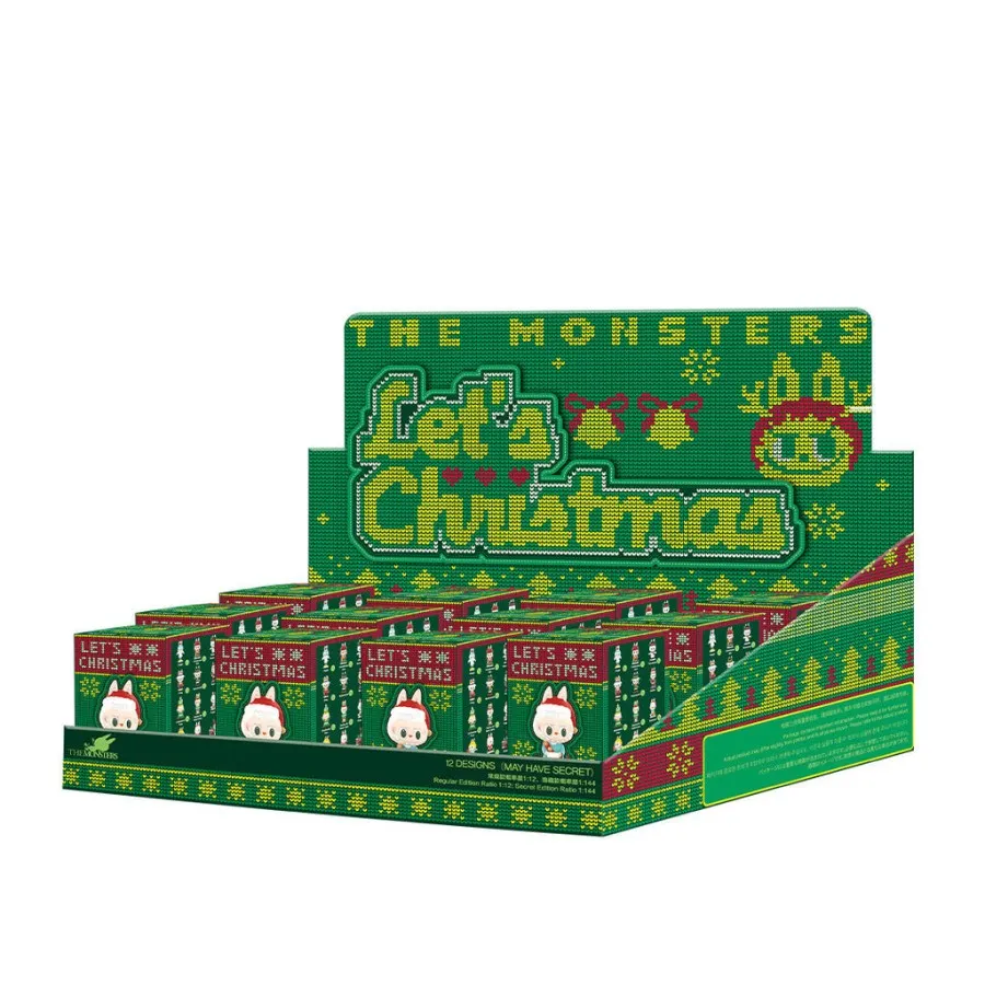 THE MONSTERS Let’s Christmas Series Whole 12 Pcs Blind Box 15