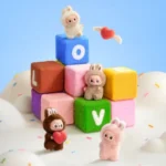 THE MONSTERS Pin for Love Series-Vinyl Plush Pendant Whole Blind Box 1