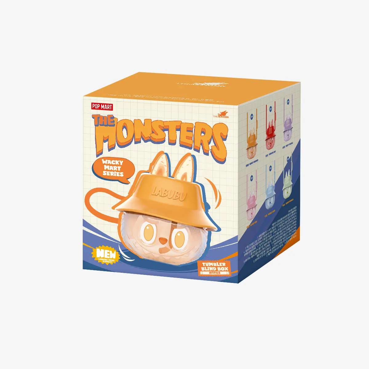 THE MONSTERS Wacky Mart Series Tumbler Single Blind Box