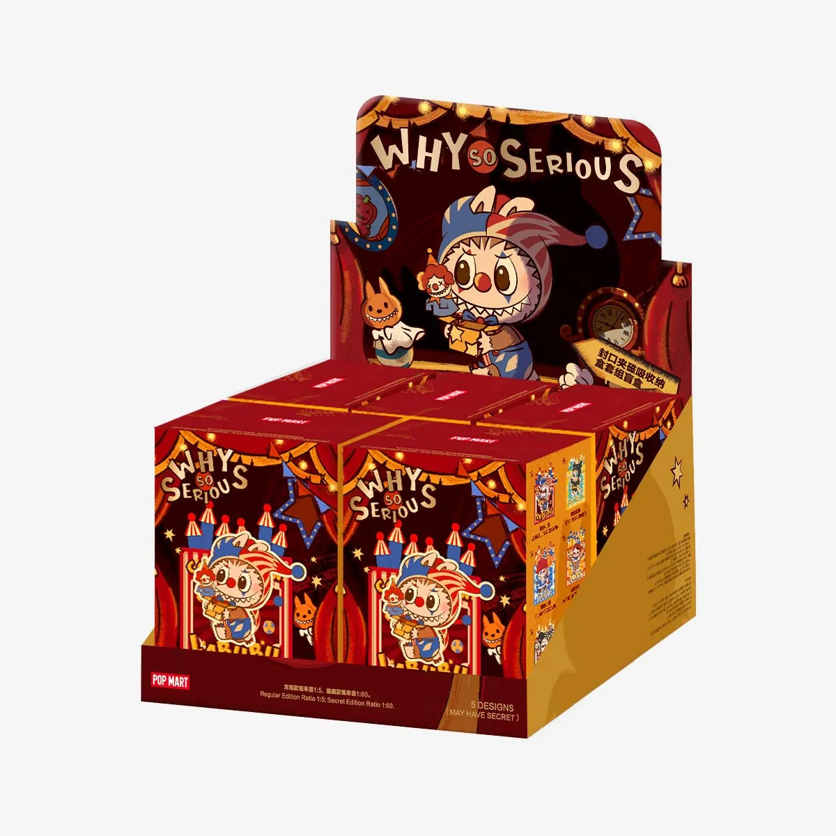 Why So Serious Magnetic Sealing Clip Storage Whole Set Box